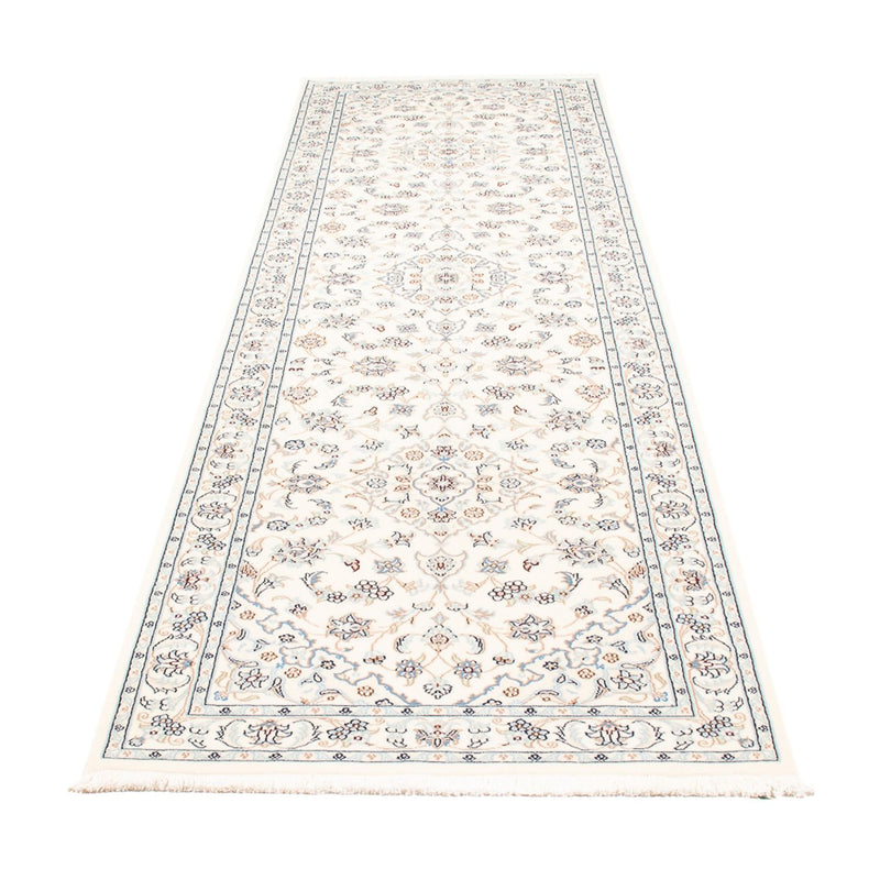 Biegacz Dywan perski - Nain - Premium - 295 x 80 cm - kremowy