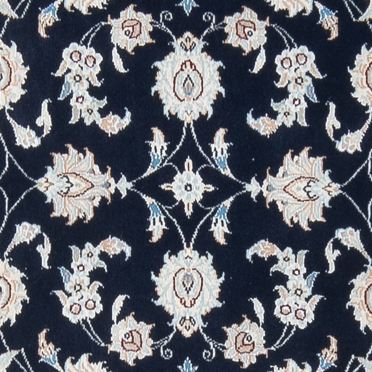 Biegacz Dywan perski - Nain - Premium - 302 x 82 cm - ciemnoniebieski