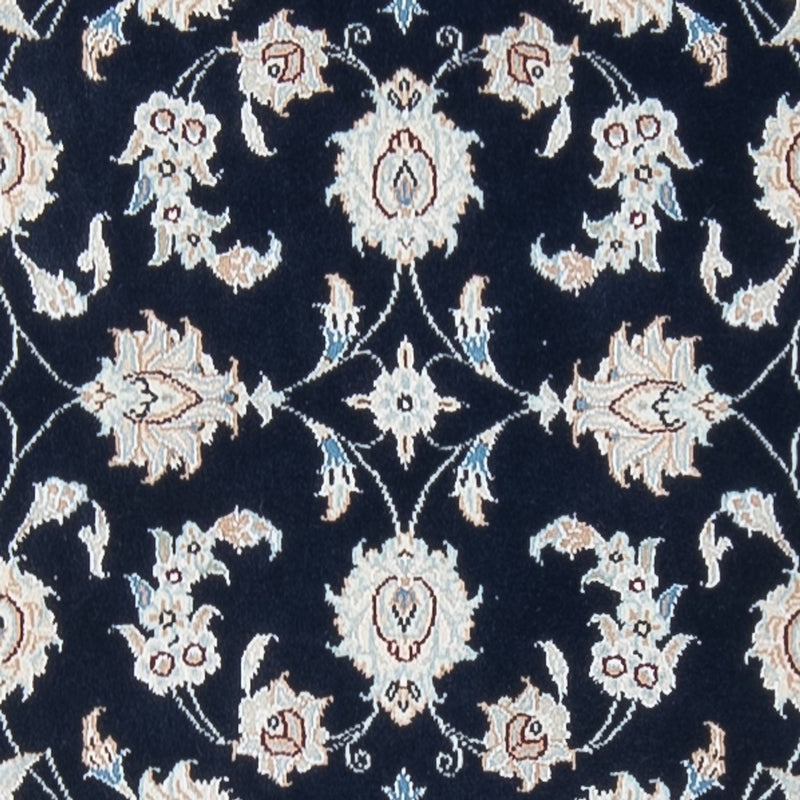 Biegacz Dywan perski - Nain - Premium - 302 x 82 cm - ciemnoniebieski