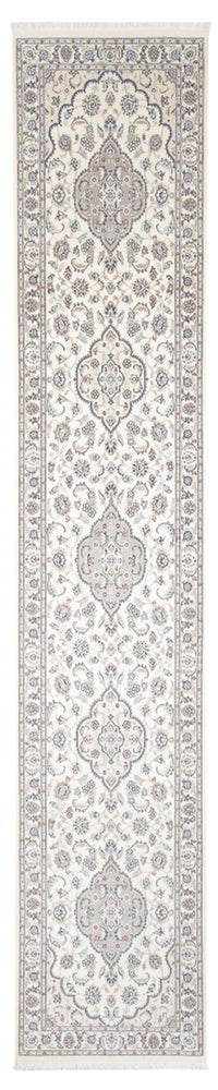 Biegacz Dywan perski - Nain - Premium - 410 x 90 cm - kremowy