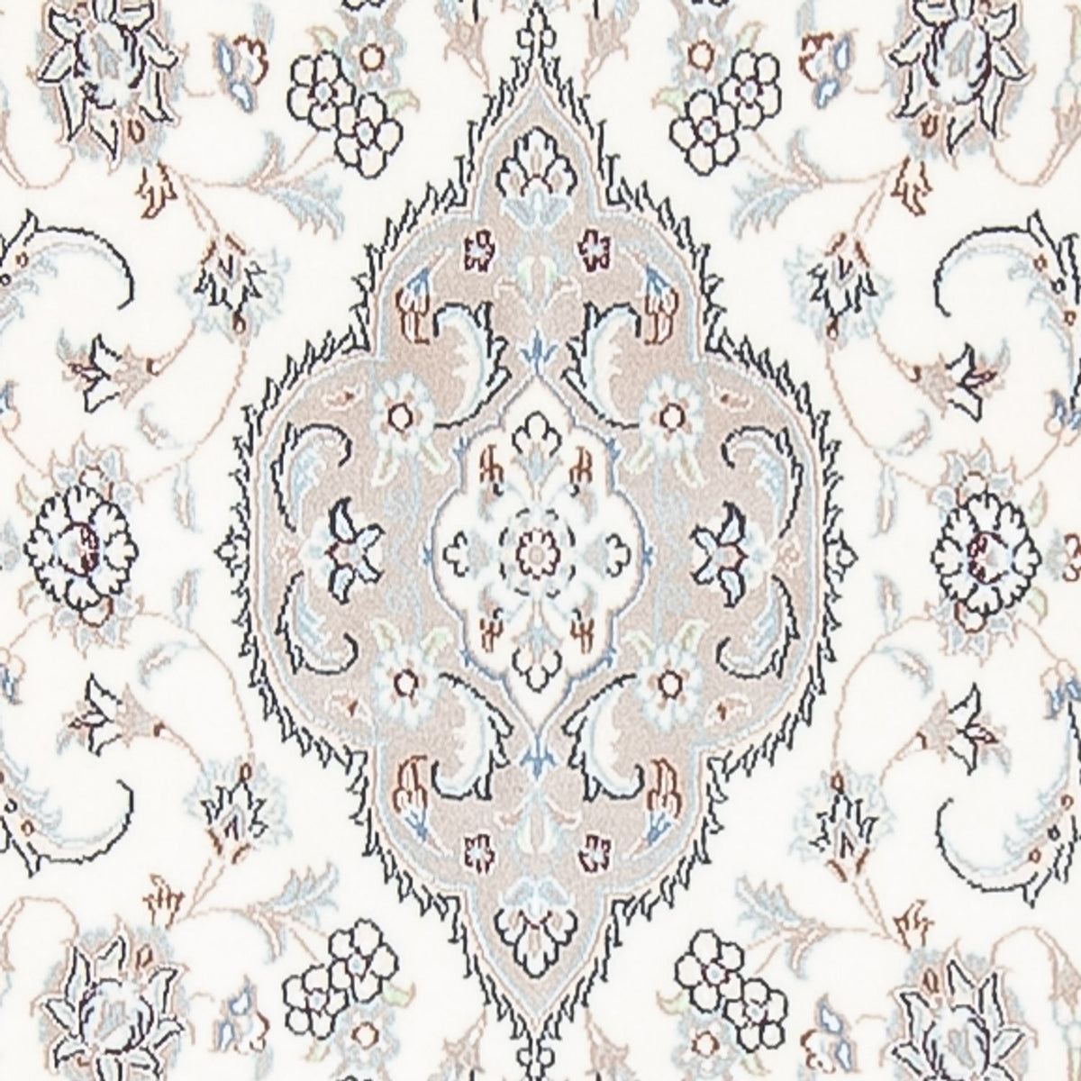 Biegacz Dywan perski - Nain - Premium - 410 x 90 cm - kremowy