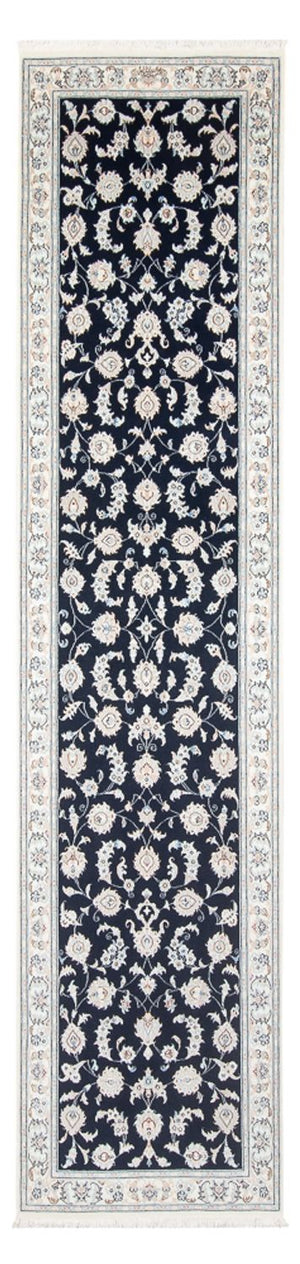 Biegacz Dywan perski - Nain - Premium - 339 x 85 cm - ciemnoniebieski