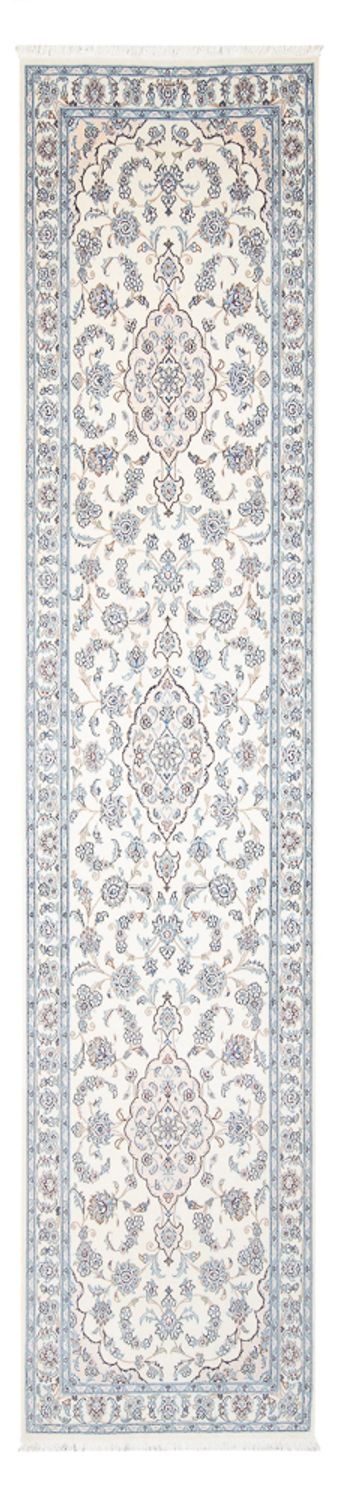 Biegacz Dywan perski - Nain - Premium - 346 x 84 cm - kremowy