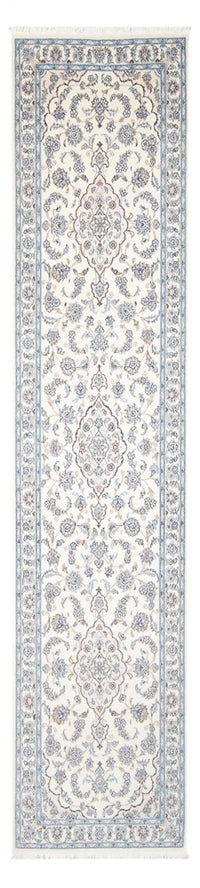 Biegacz Dywan perski - Nain - Premium - 346 x 84 cm - kremowy