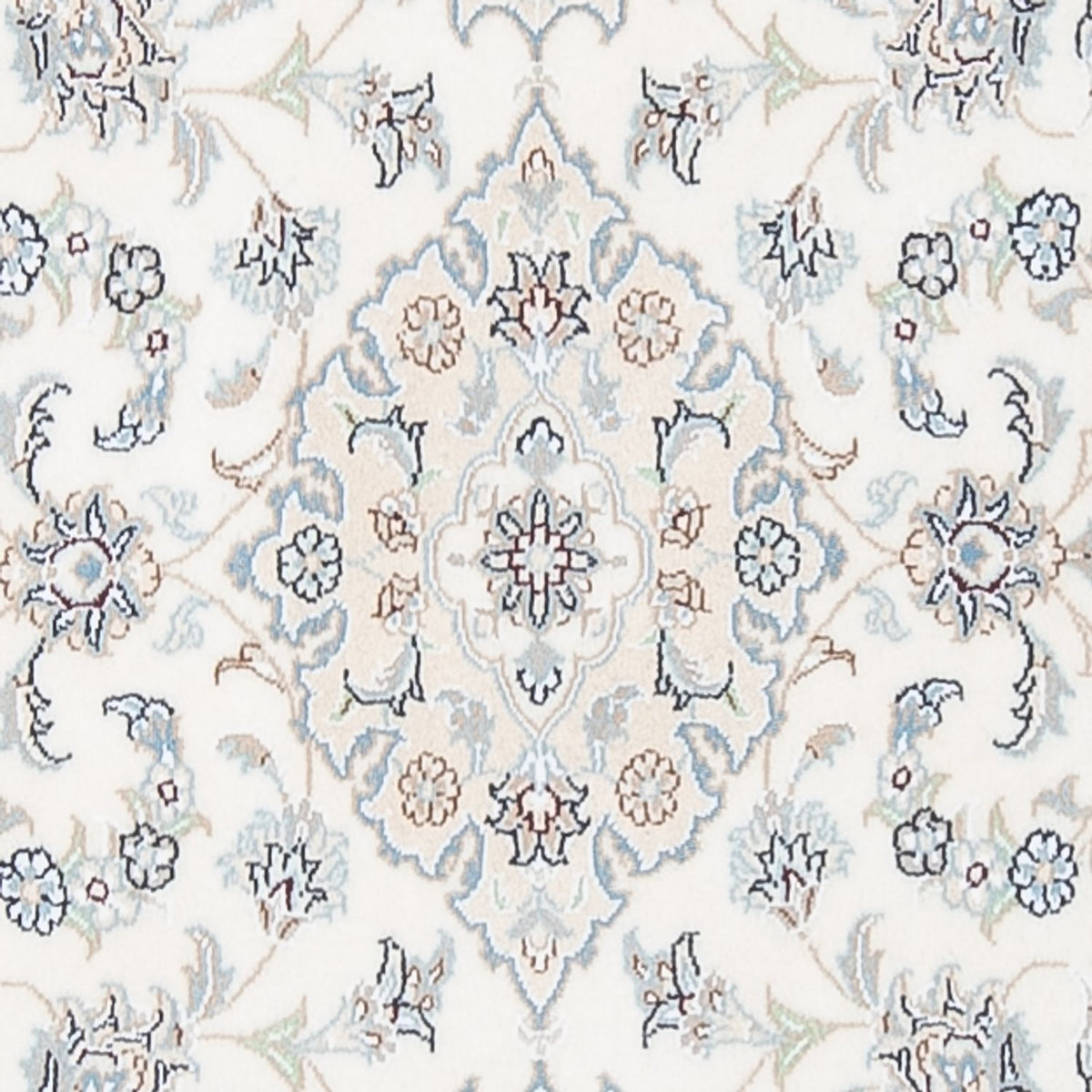 Biegacz Dywan perski - Nain - Premium - 315 x 80 cm - kremowy