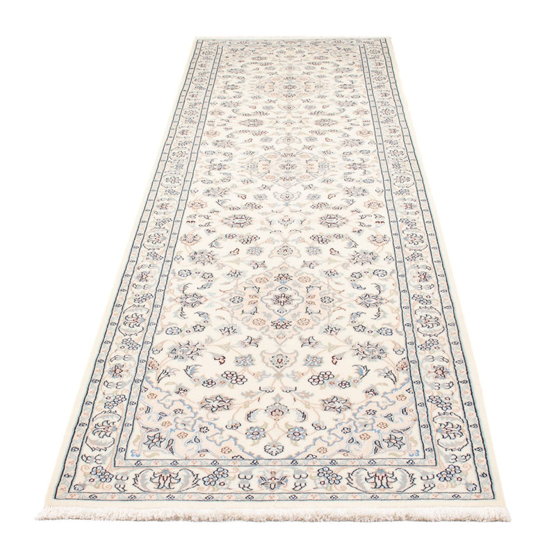 Biegacz Dywan perski - Nain - Premium - 315 x 80 cm - kremowy