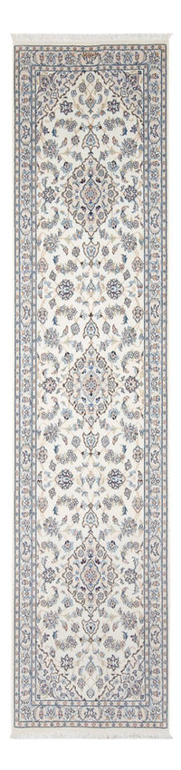 Biegacz Dywan perski - Nain - Premium - 304 x 80 cm - kremowy