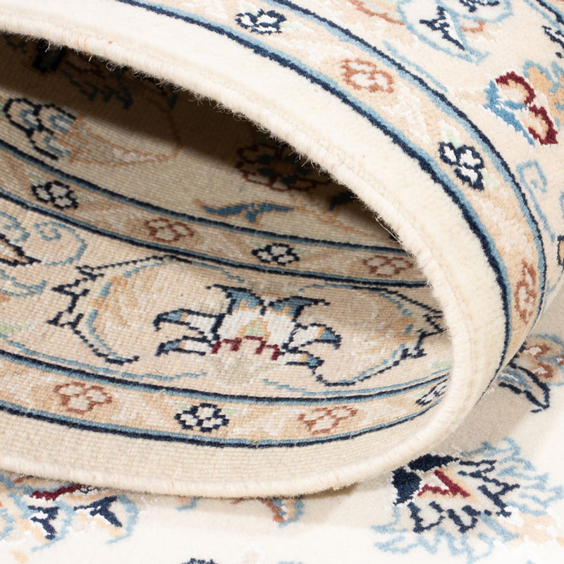 Biegacz Dywan perski - Nain - Premium - 304 x 80 cm - kremowy