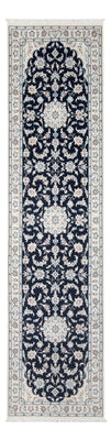 Biegacz Dywan perski - Nain - Premium - 296 x 81 cm - ciemnoniebieski