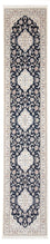 Biegacz Dywan perski - Nain - Premium - 400 x 90 cm - ciemnoniebieski