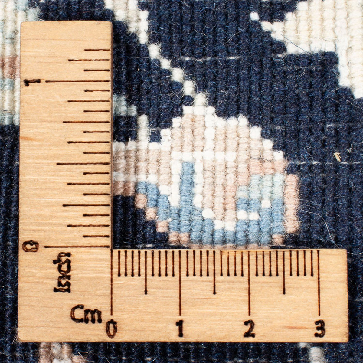 Biegacz Dywan perski - Nain - Premium - 299 x 84 cm - ciemnoniebieski