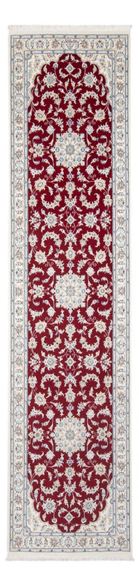 Biegacz Dywan perski - Nain - Premium - 302 x 82 cm - czerwony