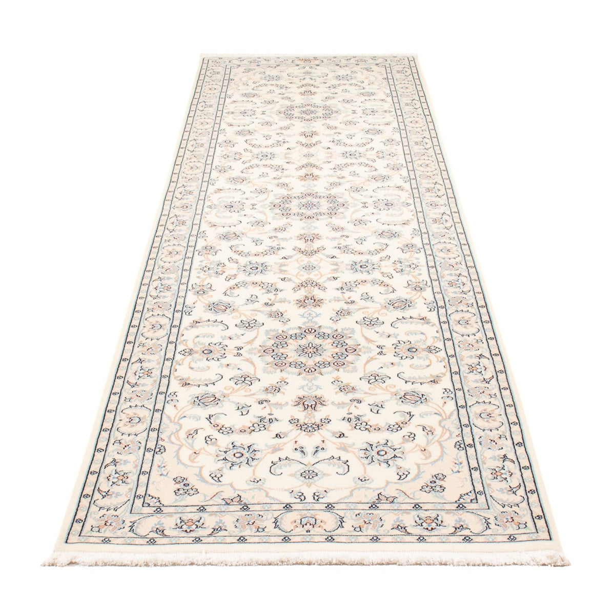 Biegacz Dywan perski - Nain - Premium - 309 x 83 cm - kremowy