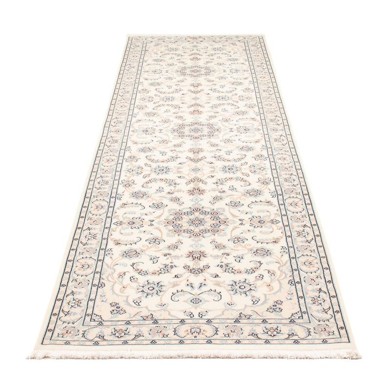 Biegacz Dywan perski - Nain - Premium - 309 x 83 cm - kremowy