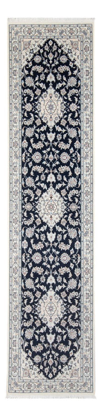 Biegacz Dywan perski - Nain - Premium - 300 x 80 cm - ciemnoniebieski