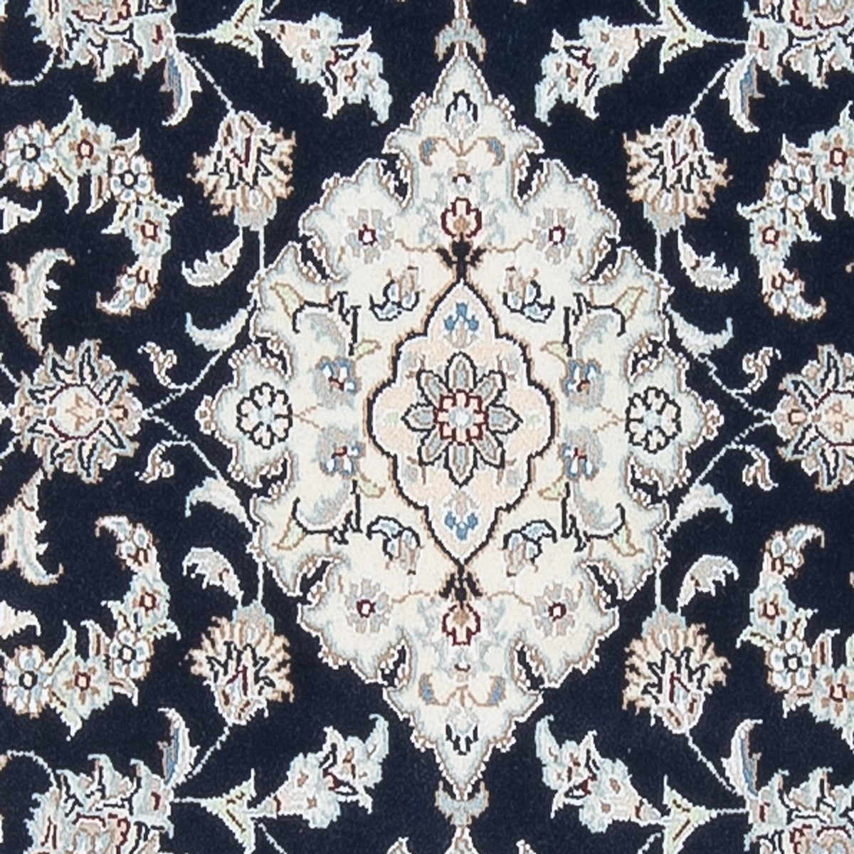 Biegacz Dywan perski - Nain - Premium - 300 x 80 cm - ciemnoniebieski