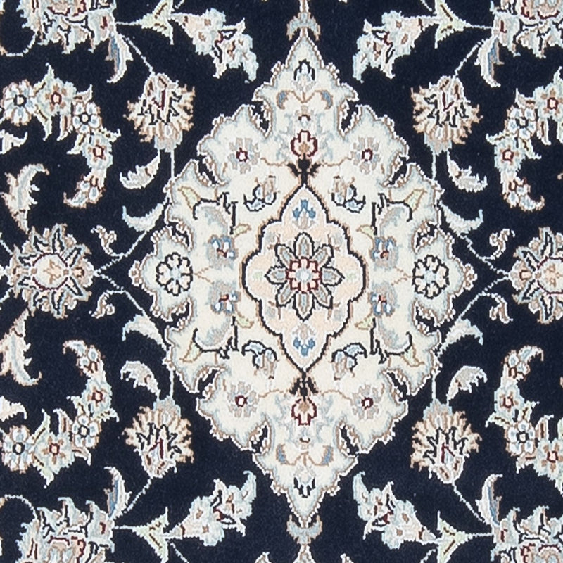 Biegacz Dywan perski - Nain - Premium - 300 x 80 cm - ciemnoniebieski