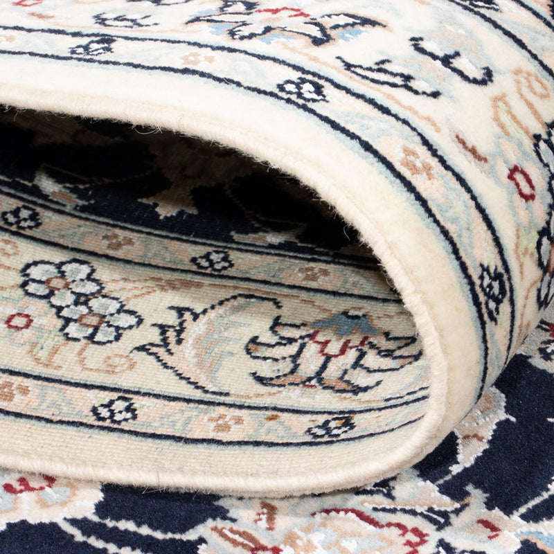 Biegacz Dywan perski - Nain - Premium - 300 x 80 cm - ciemnoniebieski