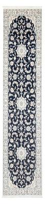 Biegacz Dywan perski - Nain - Premium - 322 x 80 cm - ciemnoniebieski