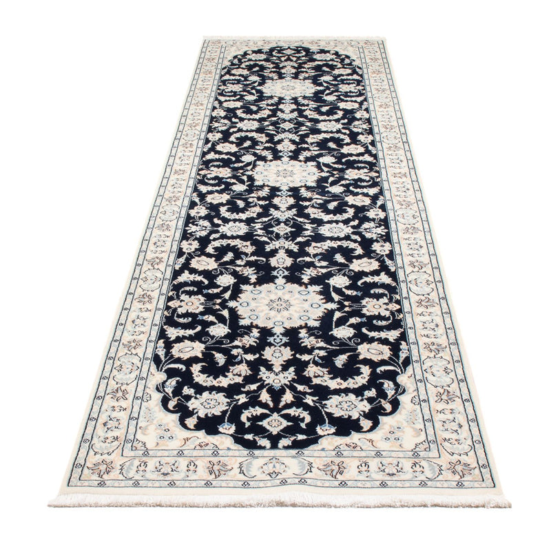 Biegacz Dywan perski - Nain - Premium - 322 x 80 cm - ciemnoniebieski