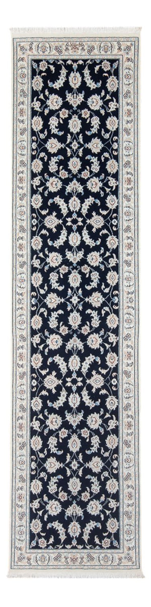 Biegacz Dywan perski - Nain - Premium - 290 x 81 cm - ciemnoniebieski