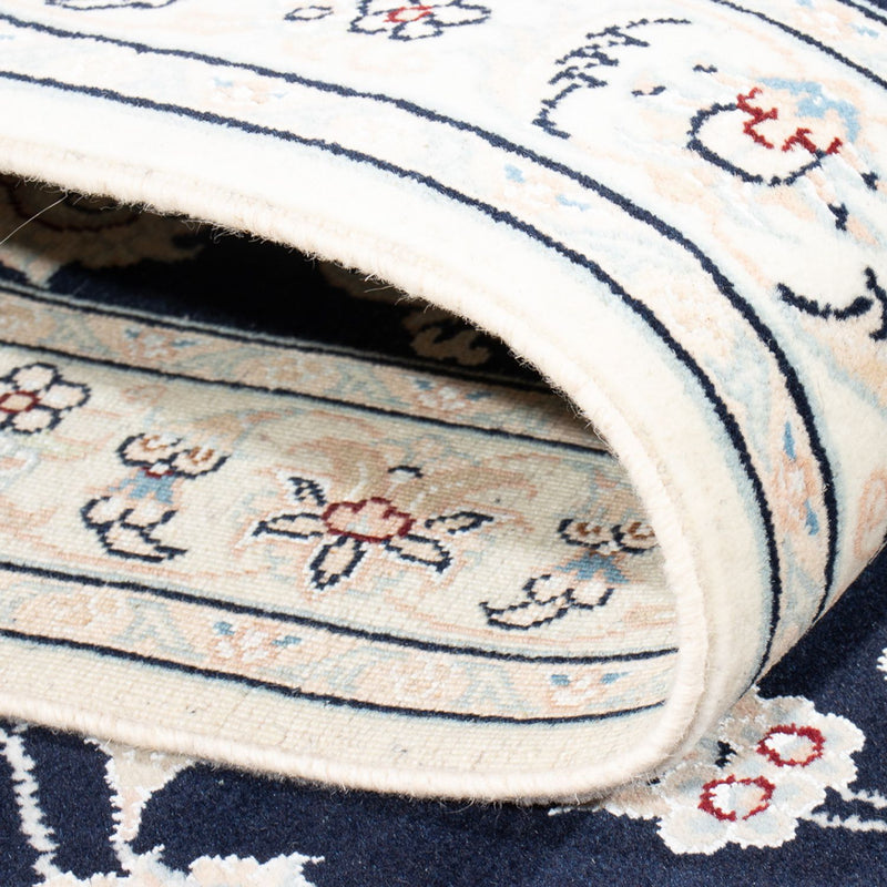 Biegacz Dywan perski - Nain - Premium - 290 x 81 cm - ciemnoniebieski