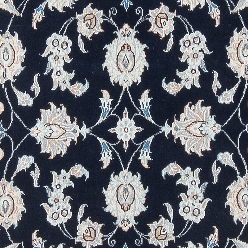 Biegacz Dywan perski - Nain - Premium - 302 x 80 cm - ciemnoniebieski