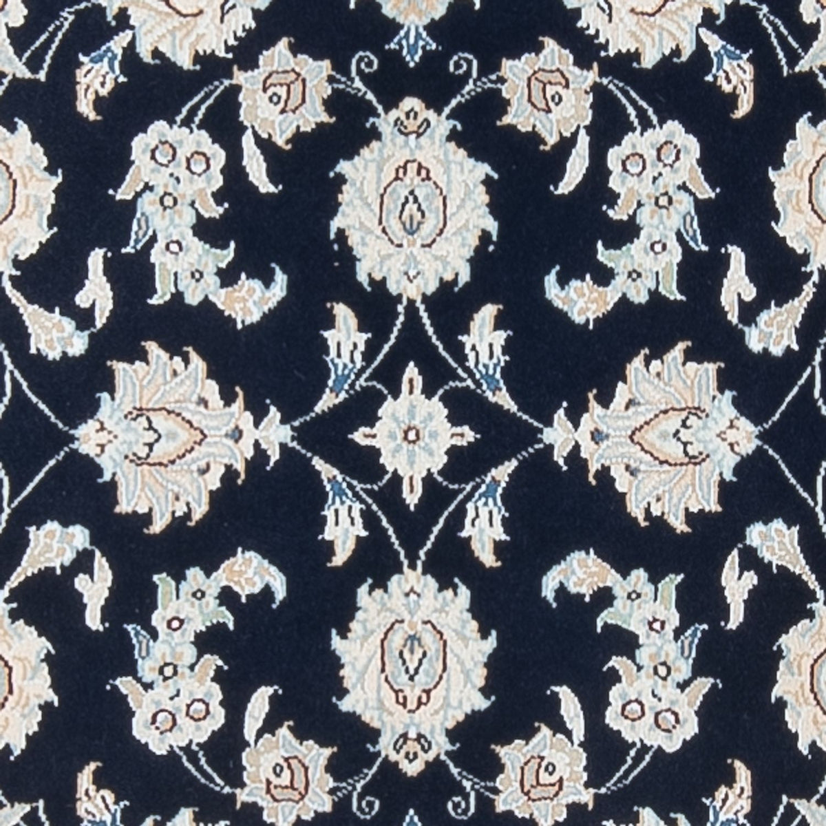 Biegacz Dywan perski - Nain - Premium - 302 x 82 cm - ciemnoniebieski