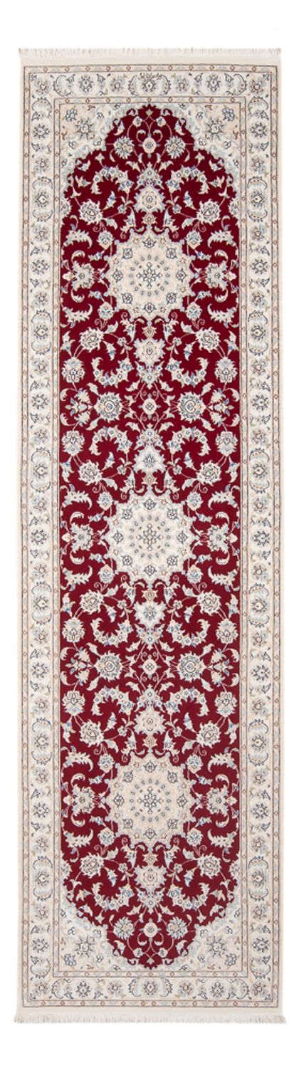 Biegacz Dywan perski - Nain - Premium - 297 x 92 cm - czerwony