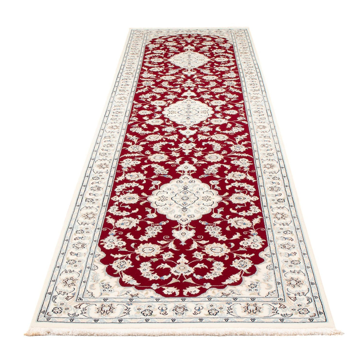 Biegacz Dywan perski - Nain - Premium - 354 x 86 cm - czerwony