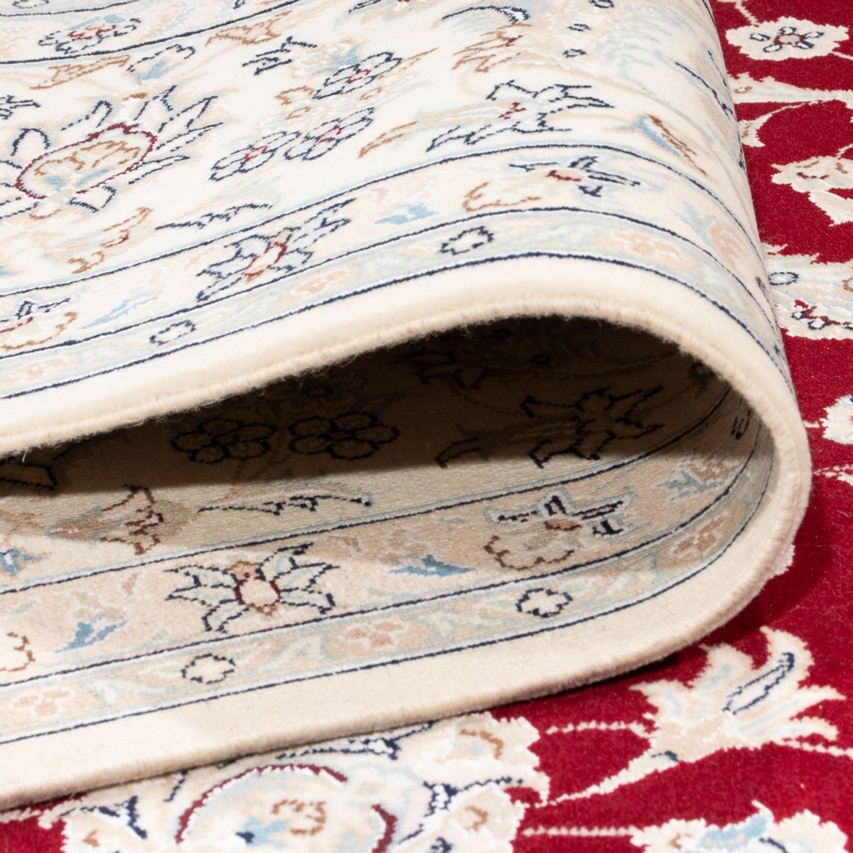 Perserteppich - Nain - Premium - 307 x 248 cm - rot