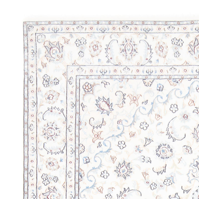 Dywan perski - Nain - Królewski - 198 x 150 cm - kremowy