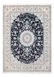 Dywan perski - Nain - Premium - 204 x 150 cm - ciemnoniebieski