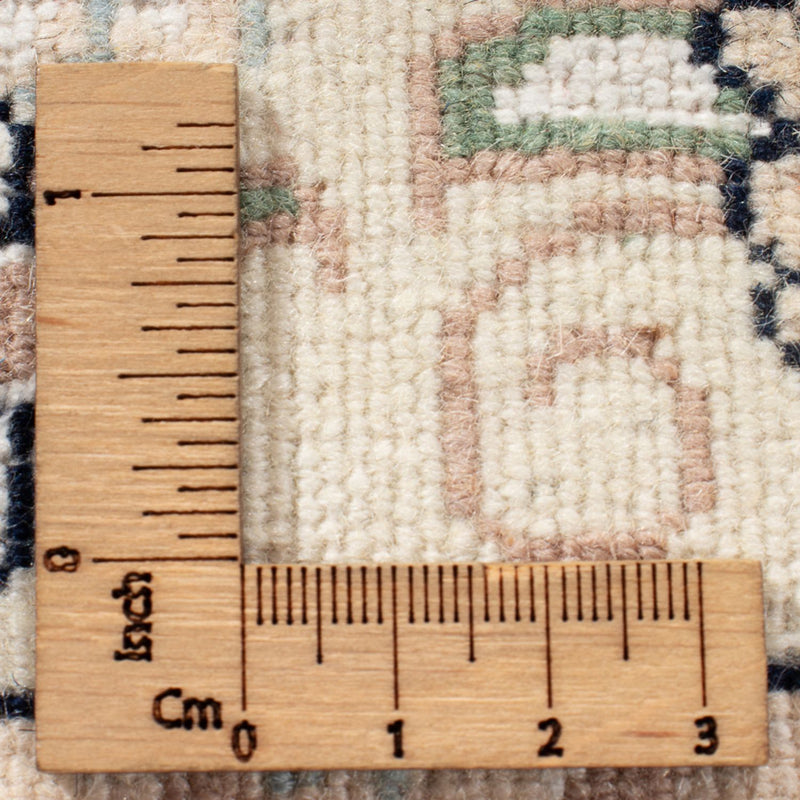 Dywan perski - Nain - Premium - 204 x 150 cm - ciemnoniebieski