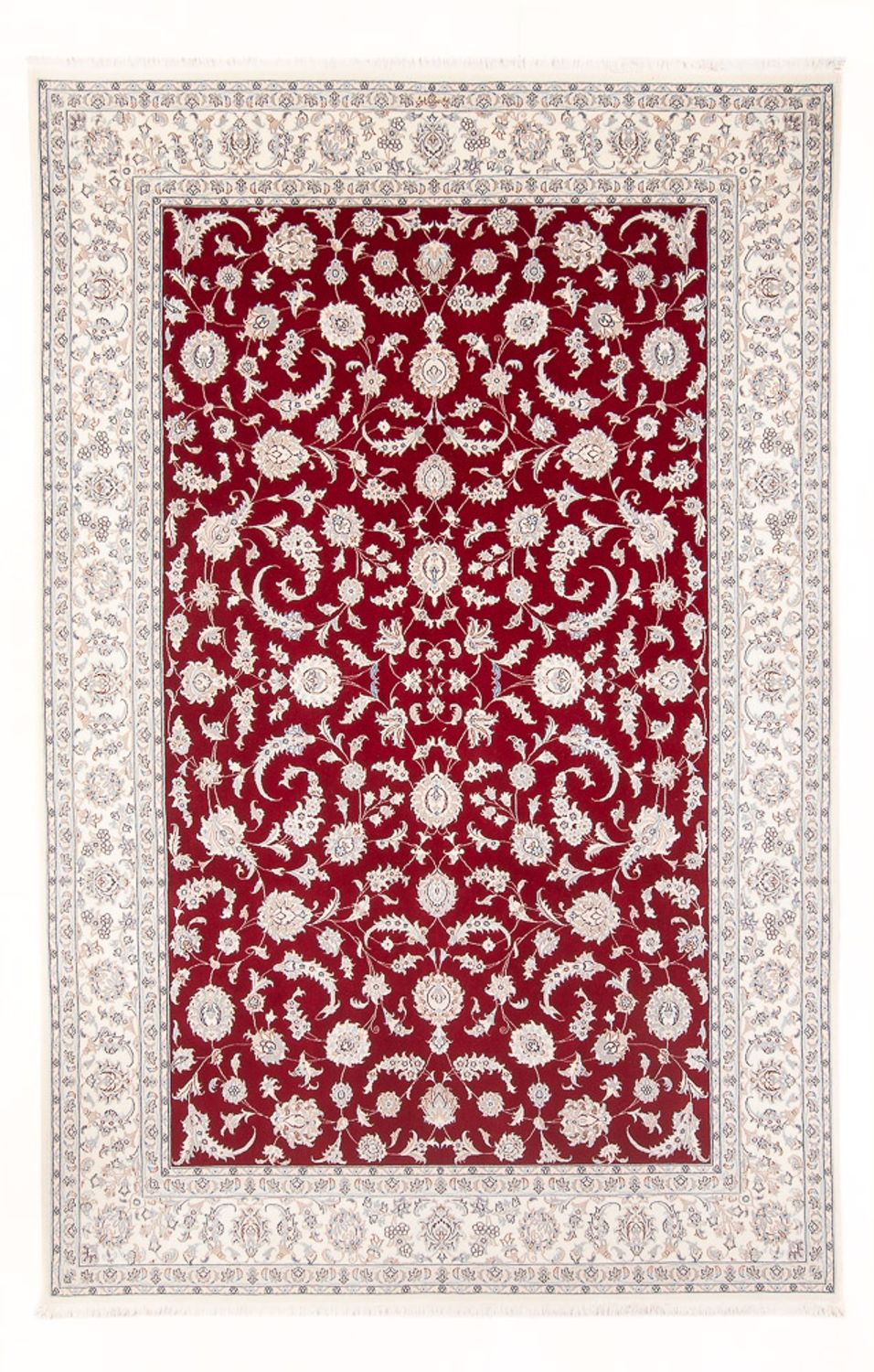Perserteppich - Nain - Premium - 291 x 198 cm - rot