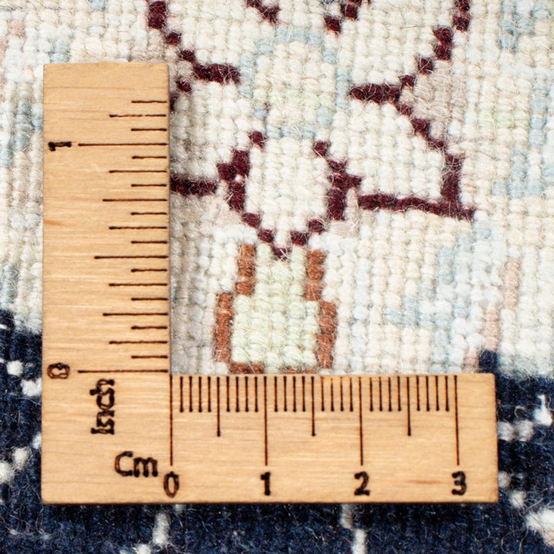 Biegacz Dywan perski - Nain - Królewski - 196 x 80 cm - ciemnoniebieski