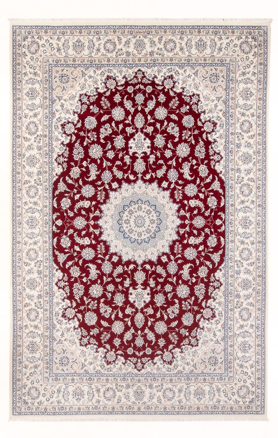 Perserteppich - Nain - Premium - 293 x 200 cm - rot