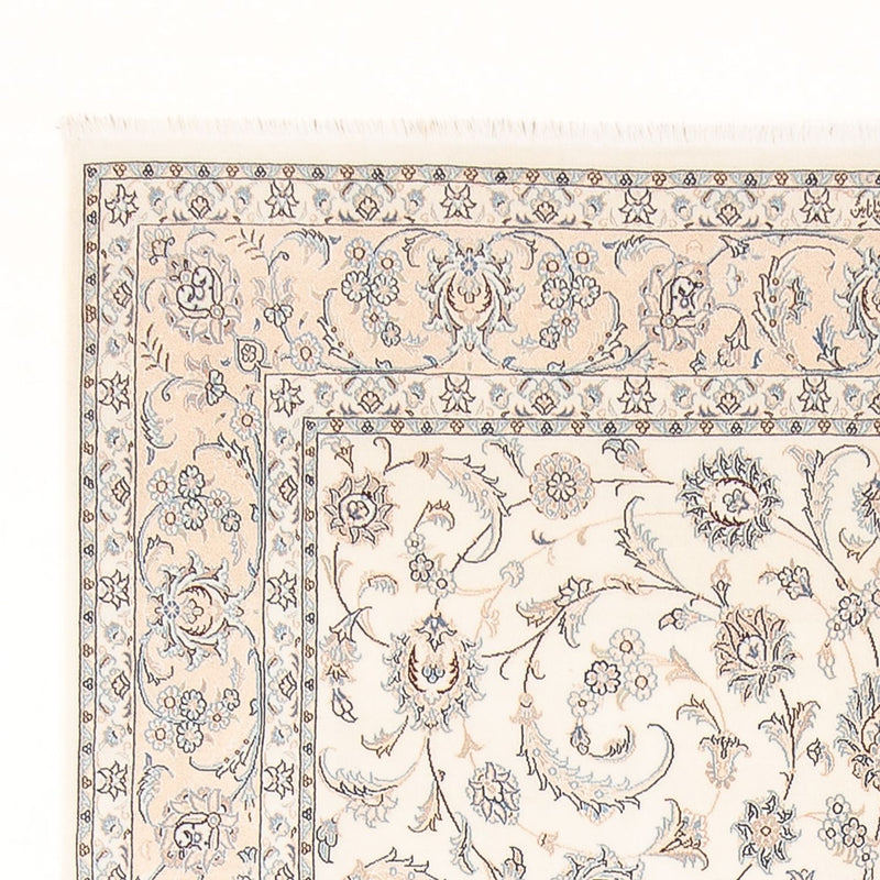 Dywan perski - Nain - Premium - 302 x 197 cm - kremowy