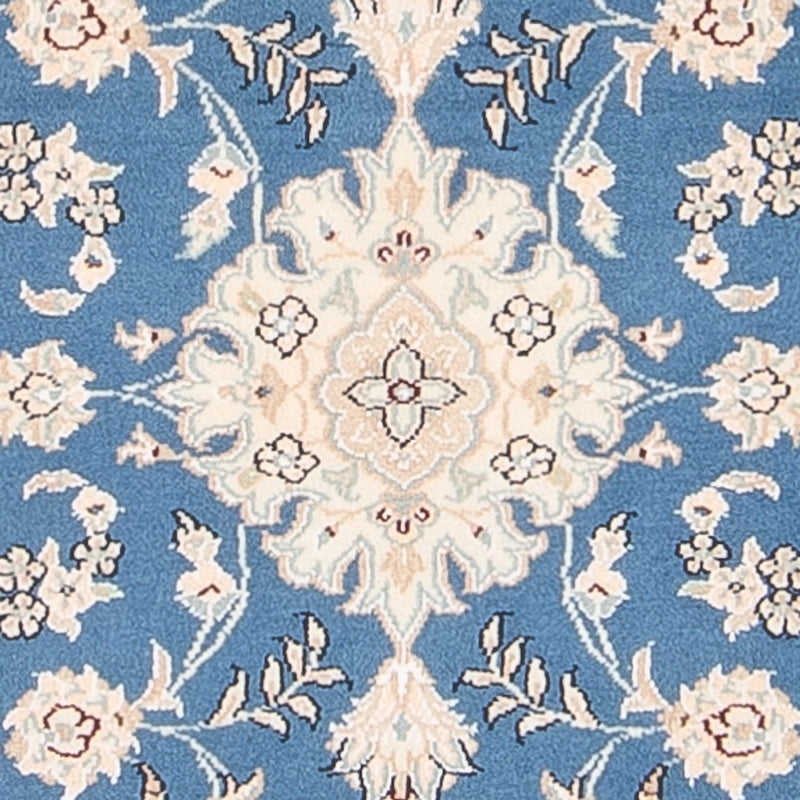 Dywan perski - Nain - 88 x 59 cm - niebieski