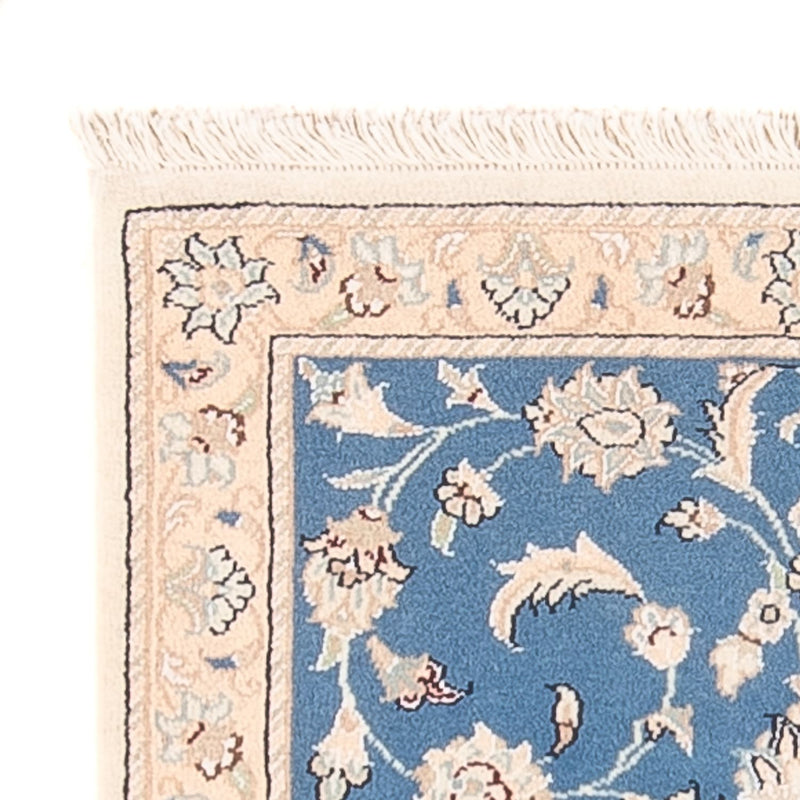 Dywan perski - Nain - 88 x 59 cm - niebieski