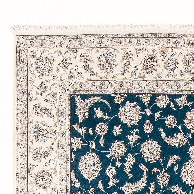 Dywan perski - Nain - Premium - 298 x 198 cm - turkusowy