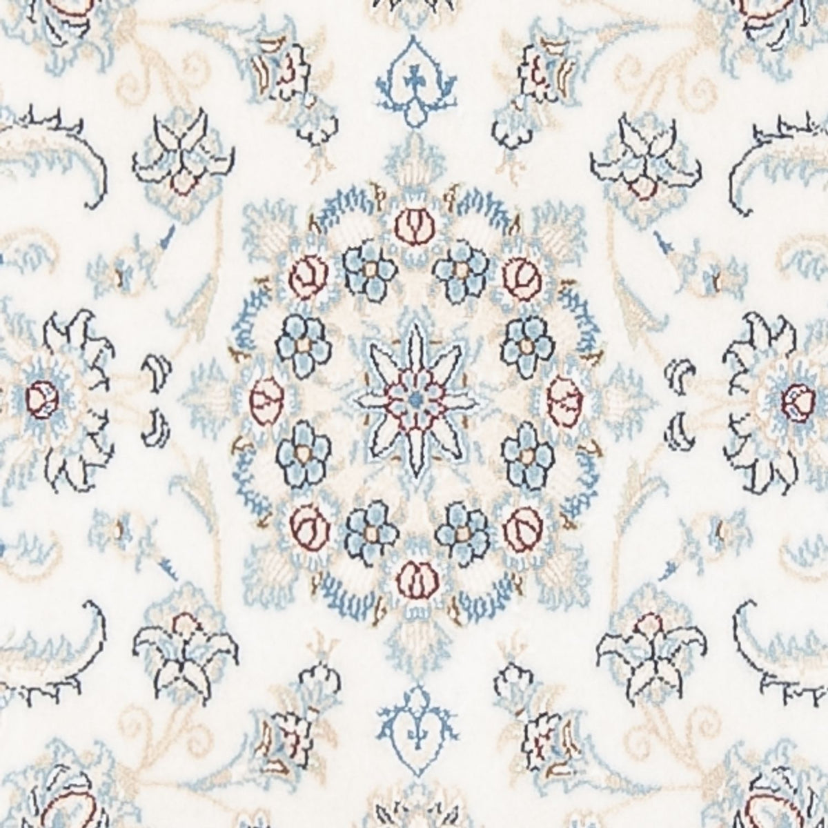 Biegacz Dywan perski - Nain - Premium - 300 x 80 cm - kremowy