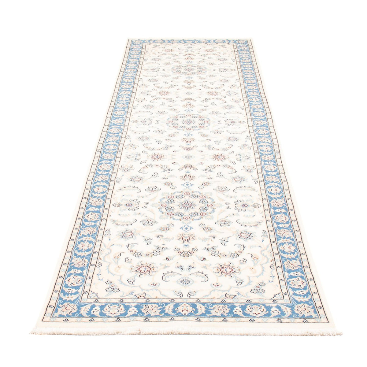 Biegacz Dywan perski - Nain - Premium - 300 x 80 cm - kremowy