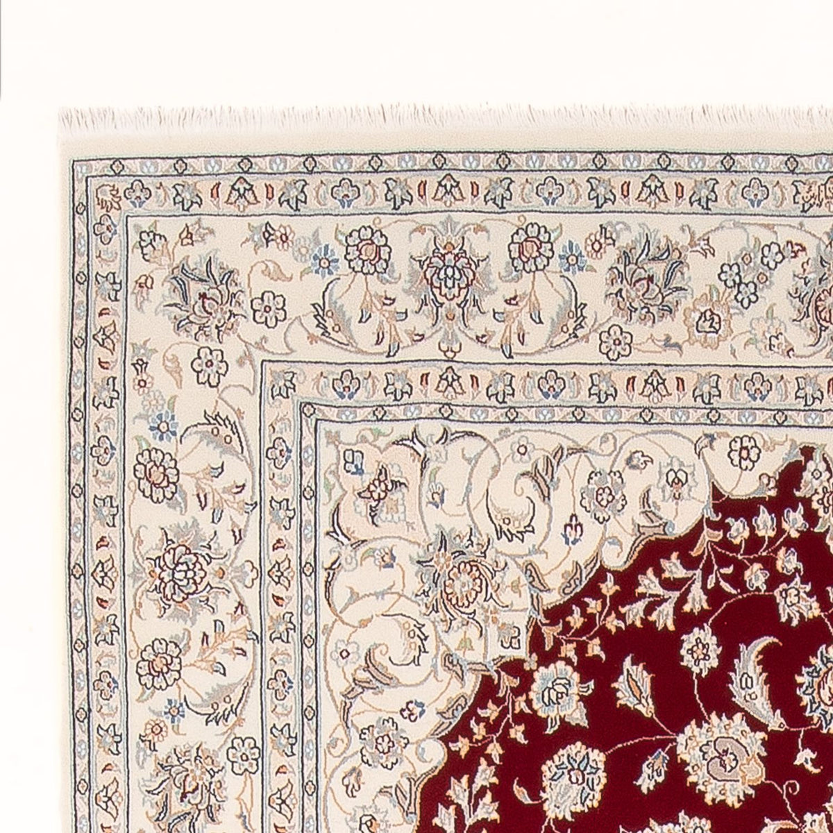 Dywan perski - Nain - Premium - 300 x 197 cm - czerwony