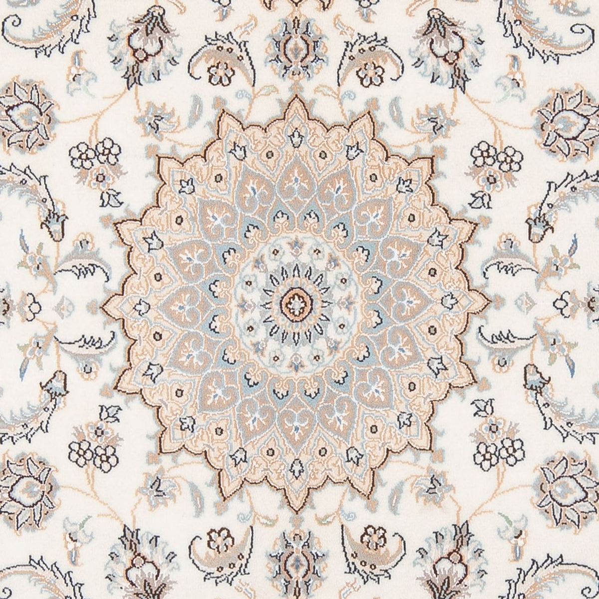 Dywan perski - Nain - Premium - 200 x 150 cm - kremowy