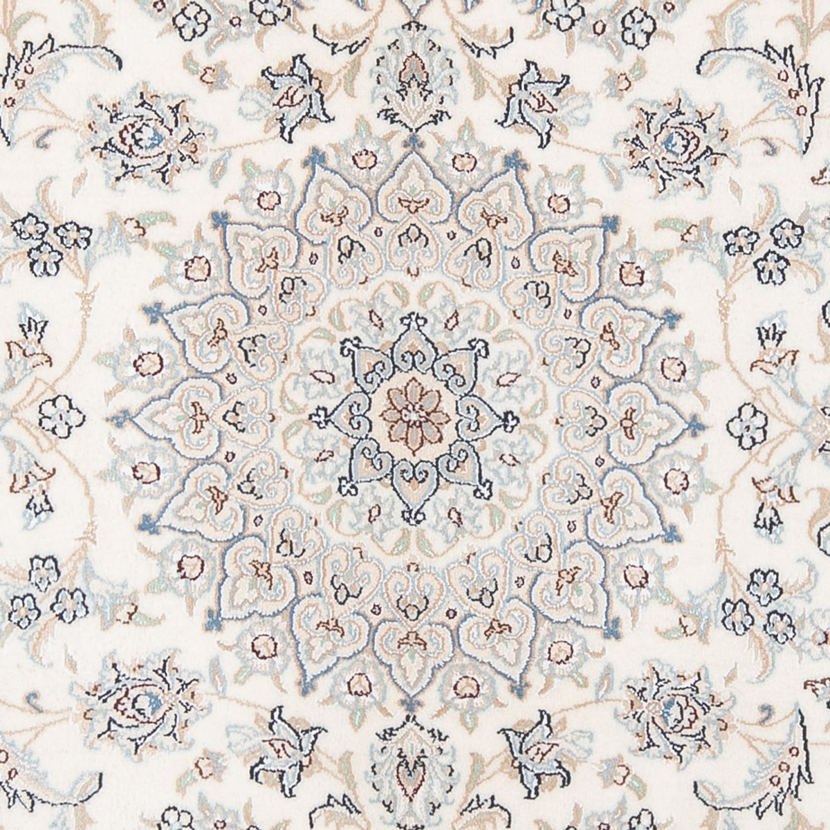 Dywan perski - Nain - Premium - 202 x 150 cm - kremowy