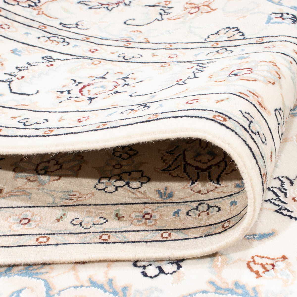 Dywan perski - Nain - Premium - 202 x 150 cm - kremowy