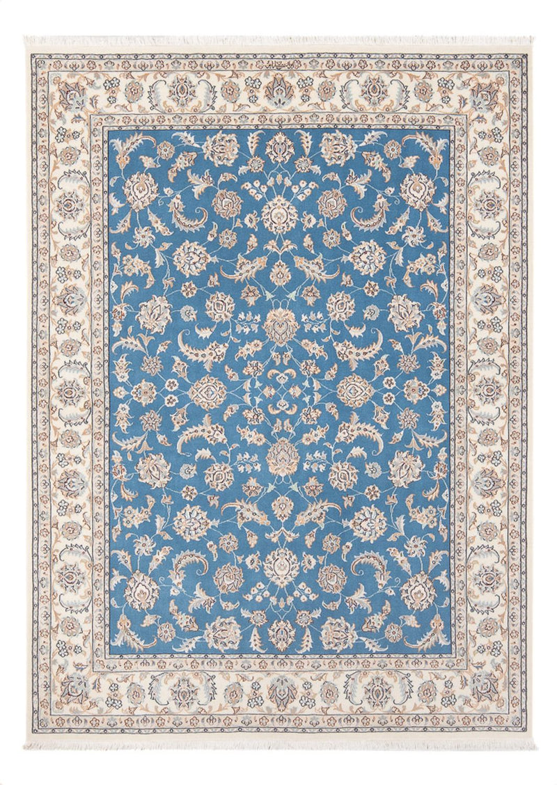 Dywan perski - Nain - Premium - 202 x 150 cm - niebieski