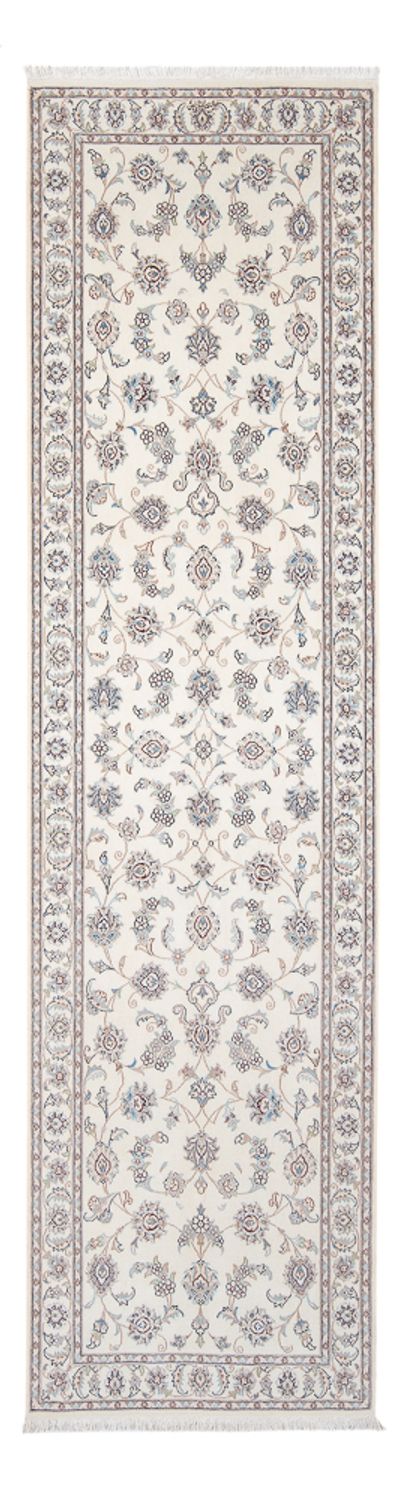 Biegacz Dywan perski - Nain - Premium - 309 x 90 cm - kremowy