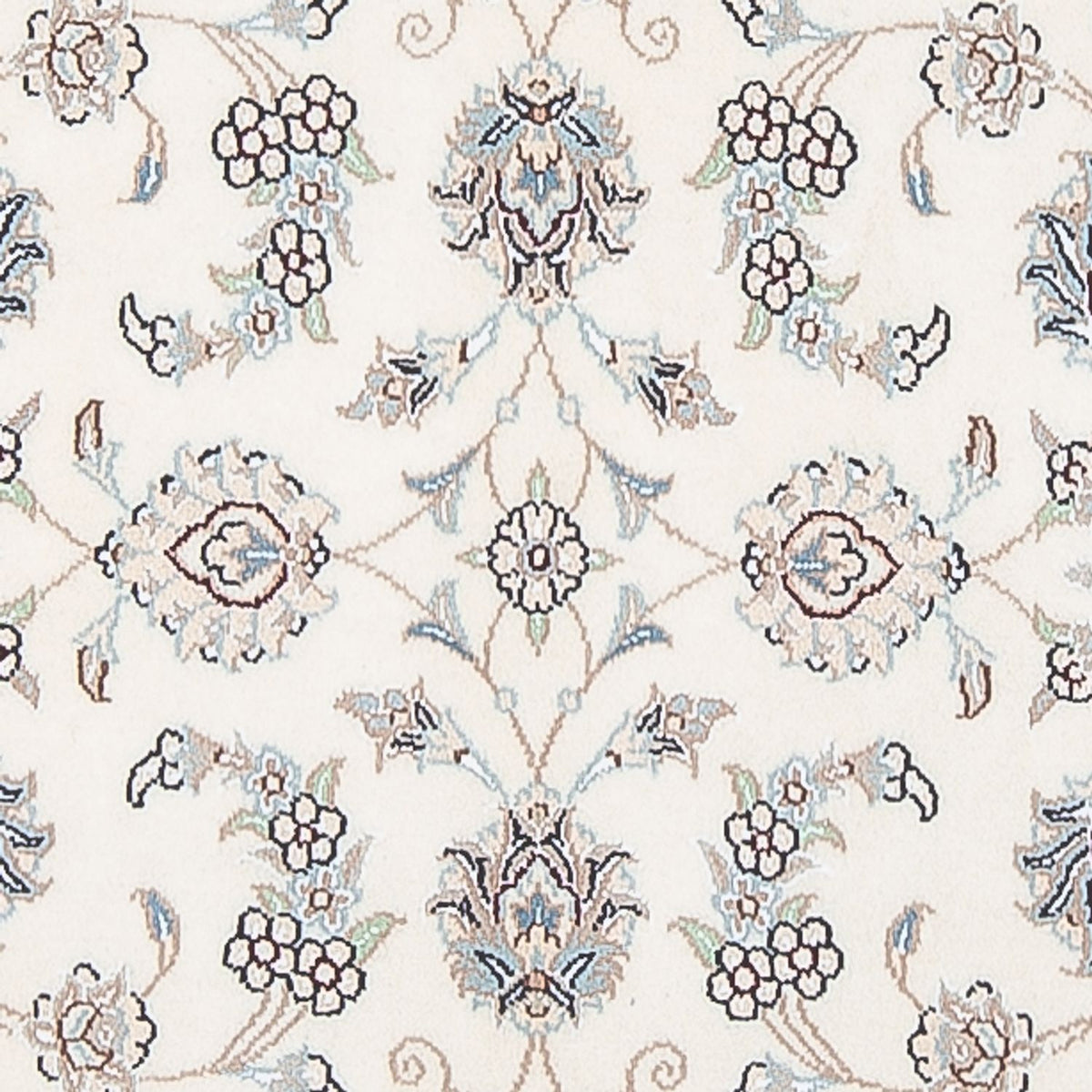 Biegacz Dywan perski - Nain - Premium - 309 x 90 cm - kremowy